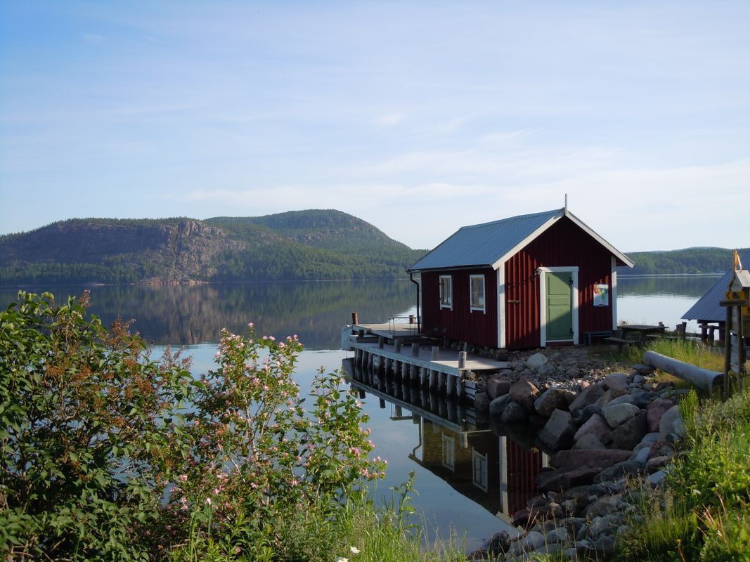 Stuga med 5 sängplatser i  Mjällomslandet, Västernorrland