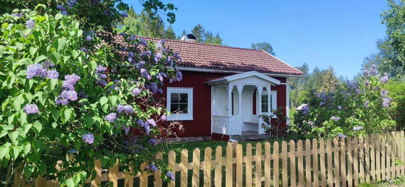 Stuga med 6 sängplatser i  Emmaboda, Kalmar