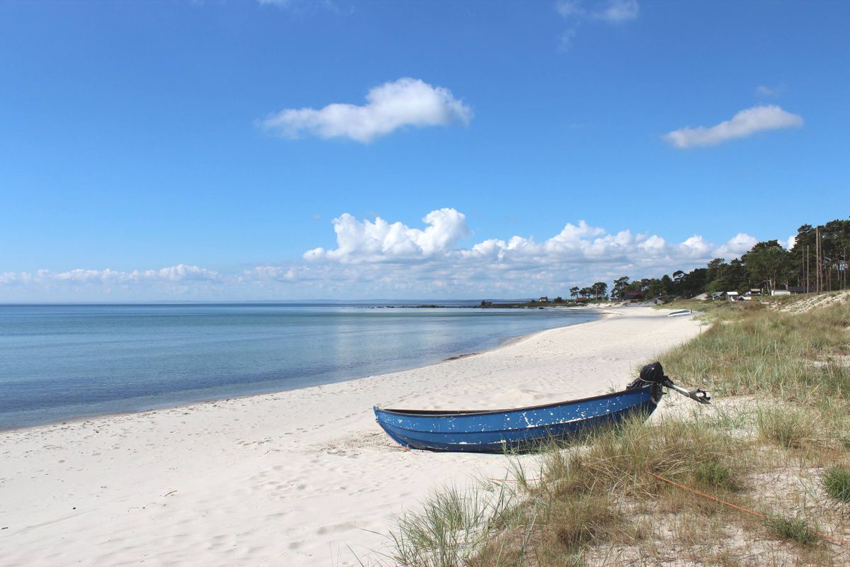 Stuga med 2 sängplatser i  Åhus, Skåne