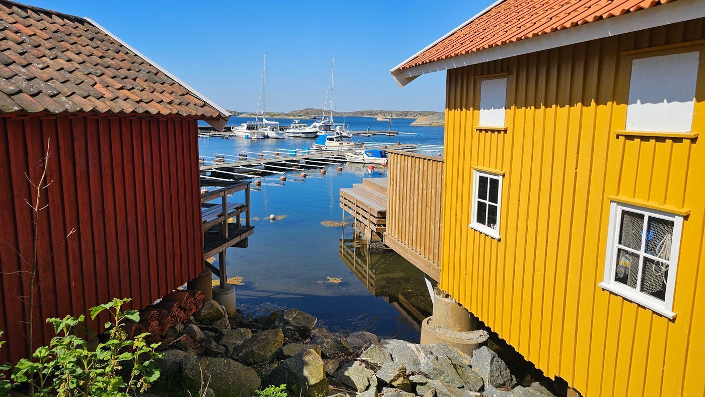 Stuga med 6 sängplatser i  Hälleviksstrand, Västra Götaland