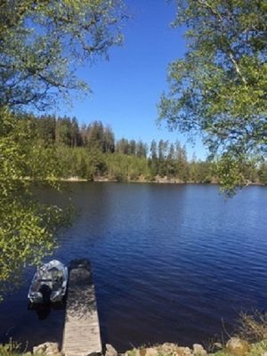 Bild 3 på Süd Sverige Stuga  vid Sjön (Sämsjön)Båt Fiske