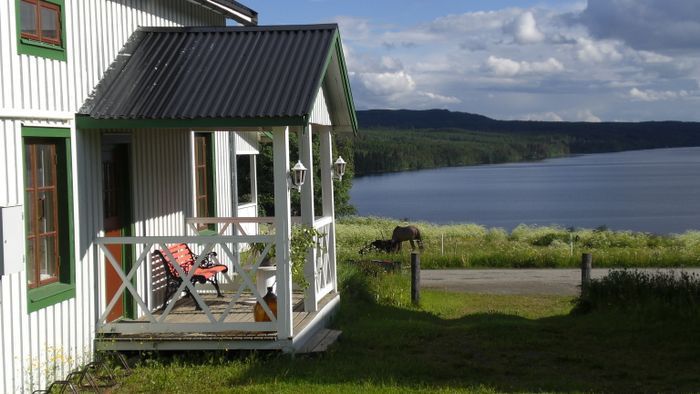 Rymligt hus i  Hoverberg med utsikt