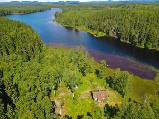 Torp med sjöläge vid kanotleden Svartälven, bastu - Bild 50