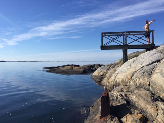 Sommaridyllen Knarrholmen Göteborgs södra skärgård