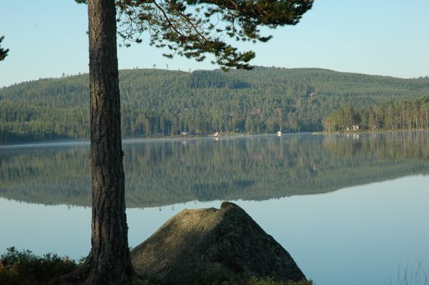 Bild 3 på LAKE NISSÅNGEN - Strandtomt Bad Båt Bastu Fiske