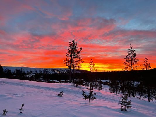 Nyrenoverad med västervy vid längdspåret (Bnv)