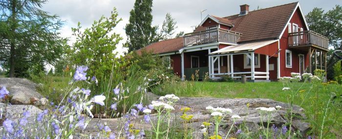 Stor villa med fiske och båt, 4 sovrum Wi-Fi