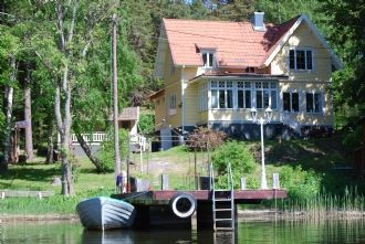 Sekelskiftsvilla i stockholms skärgård.