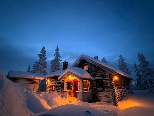 Superhärlig stuga med alla bekvämligheter