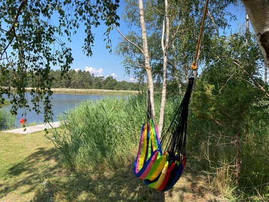 Bild 3 på Strandstuga, egen sjötomt, sandstrand,brygga o båt