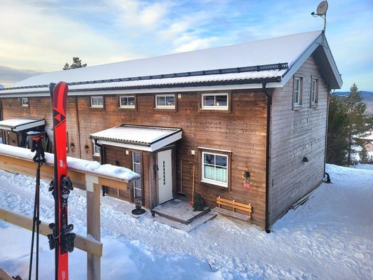 Vemdalen ski-in ski-out till backe och längdspår