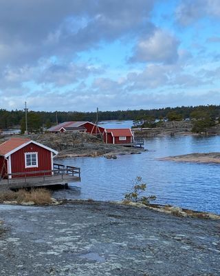 Modernt fritidshus i magisk ytterskärgård - Bild 34