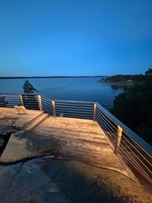 Idylliskt i skärgården med slående utsikt och pool - Bild 45