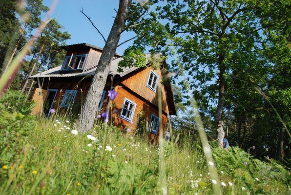 Bulhus på Gotland nära Visby