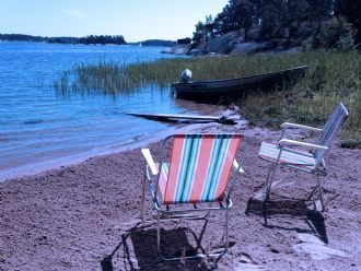 Bild 3 på Sjöstuga med egen strand i Stockholms Skärgård