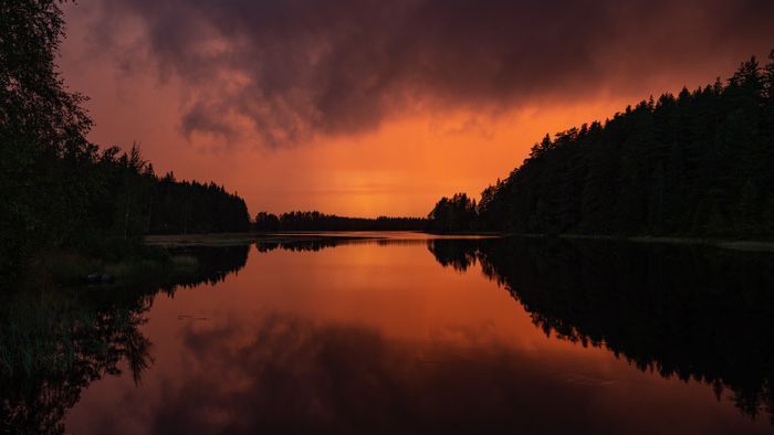 Torp med sjöläge vid kanotleden Svartälven, bastu - Bild 36