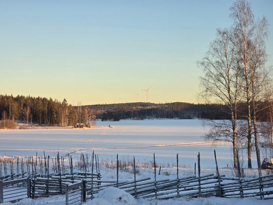 Rofylld sjönära retreat