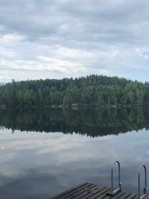 Idyllisk liten stuga vid sjön Våtsjön - Bild 21