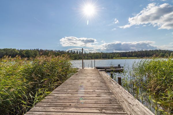 Modern stuga nära havet och Västervik, bad, fiske - Bild 14