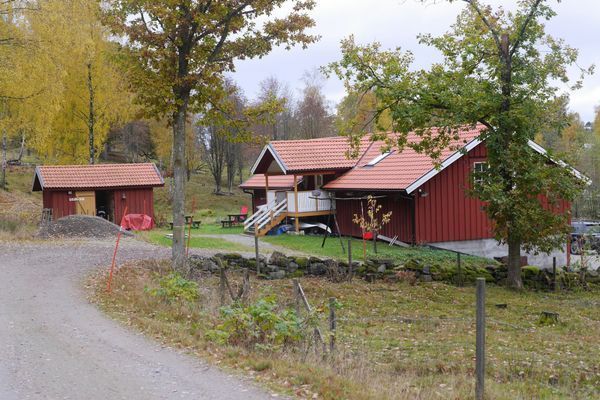 Stuga i naturskönt område nära Ljungskile