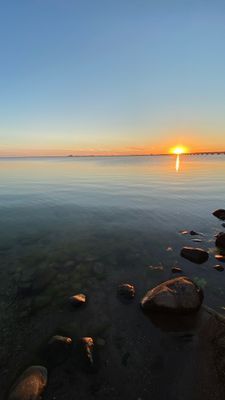 Solnedgång i Möllstorp