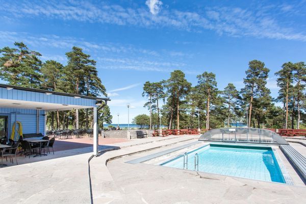 Restaurang med Pool