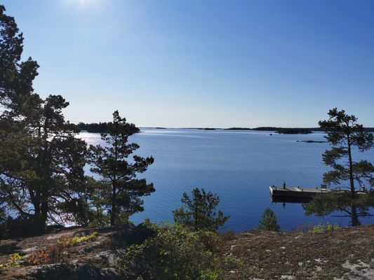 Utsikt över Gräsköfjärden