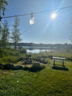 Stuga med strandtomt o söta ponnyer på gården - Bild 21