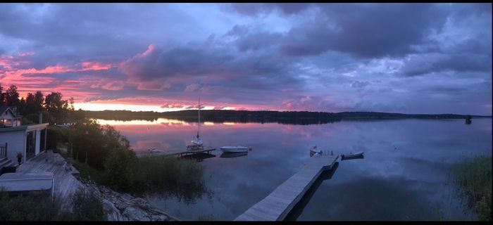 Fantastisk sjötomt vid Mälaren