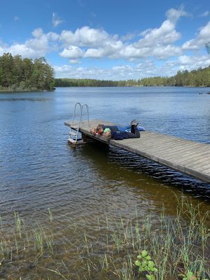 Stuga vid sjö strax utanför Västervik - Bild 22