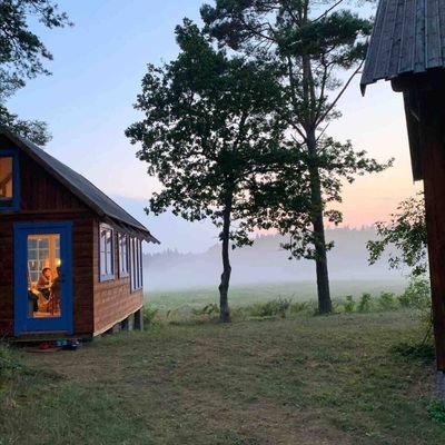 Bulhus på Gotland nära Visby