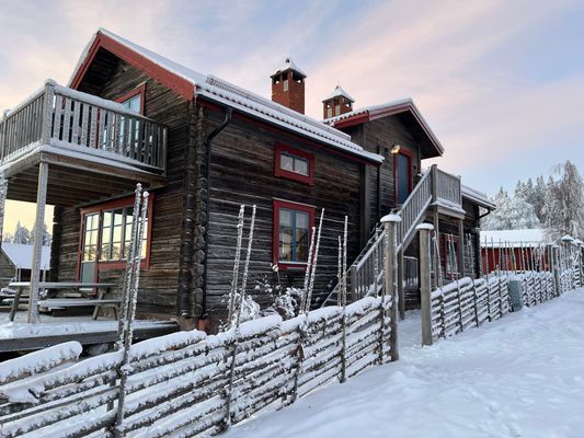 Mysig stuga i Fryksås, Dalarna