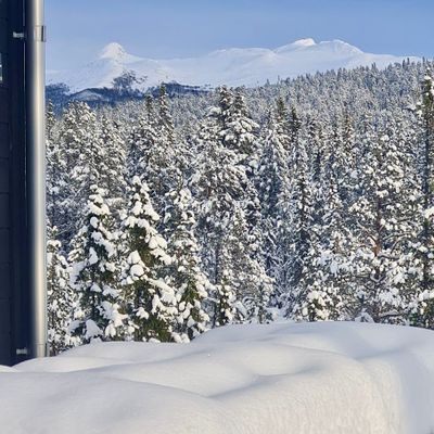 Bild 3 på Modernt fjällhus med utsikt över Anåfjället