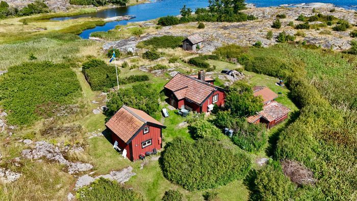 Skärgårdsparadis på en ö i Gryts skärgård