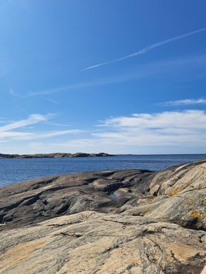 Strandnära nybyggd stuga på Hönö