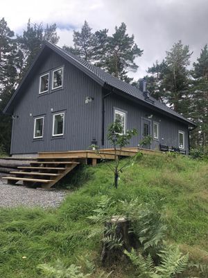 Idyll vid havet med enskilt läge