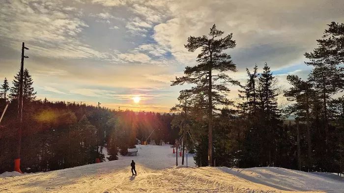 Vy söderut från toppstugan