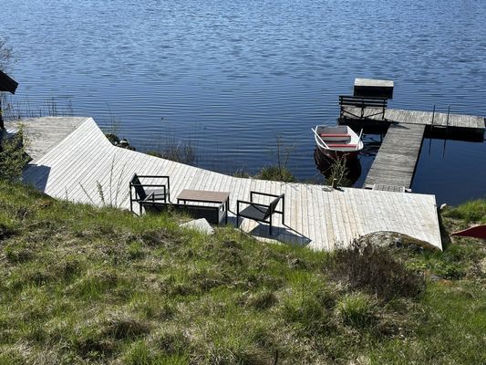 Familjevänligt boende med 7 + 4 bäddar i Ruggsätra