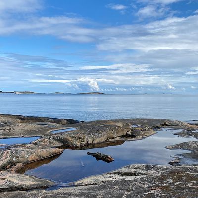 Modernt fritidshus i magisk ytterskärgård - Bild 29