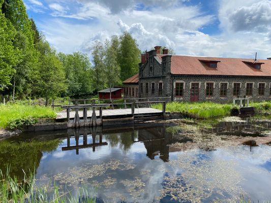 Torshammars Verkstad - gammal helt vattendriven verkstad fr 1887, www.ekomuseum.se