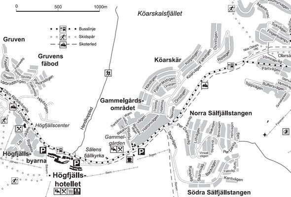 HEMFJÄLLSBYN vecka 7, nära till Högfjällshotellet