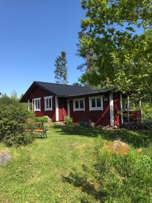 Fritidshus med 6-bäddar i Roslagen 150m från havet