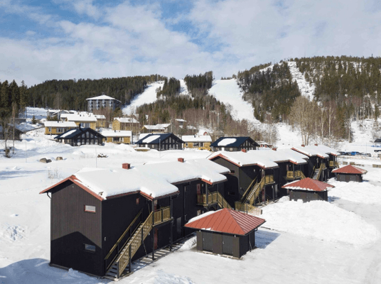 Lodge Ski In/Ski Out med bastu invid Järvsöbacken