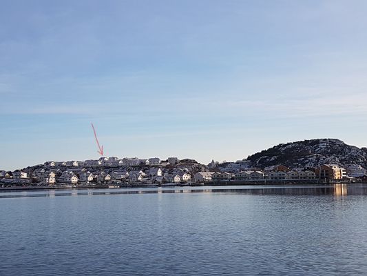 Vårt hus från havet