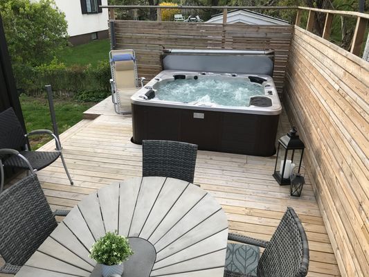 Villa med spa, för besök Kolmårdens djurpark