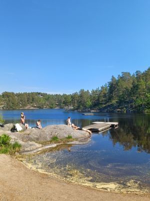 Mysig stuga på Värmdö