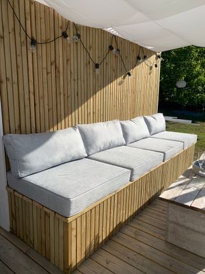 Soffa pergola