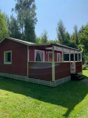 Sommarstuga vid Vätterns strand