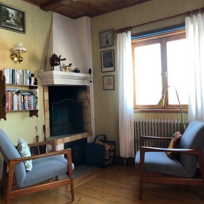 Modernt boende i timmerstuga från 1800-talet - Bild 13