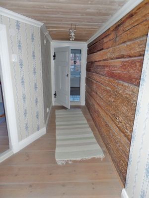 Hall på övervåning.